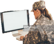 Soldier Applying for Loan